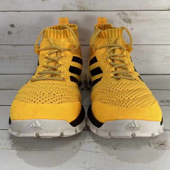 Gosha Rubchiniskiy X Adidas Copa Mid Primeknit Boost Gold Yellow Mens Size 9 - Picture 3 of 10